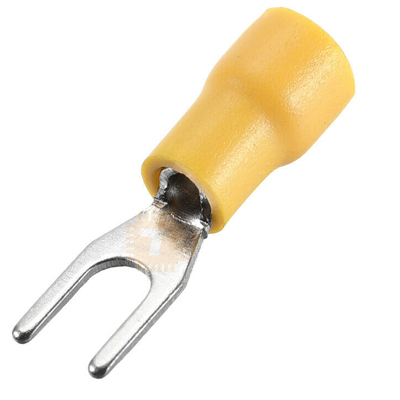 SV1.25-3 Fork Crimp Insulated Terminal Block Connector Uclip 22-16AWG (TB0045)