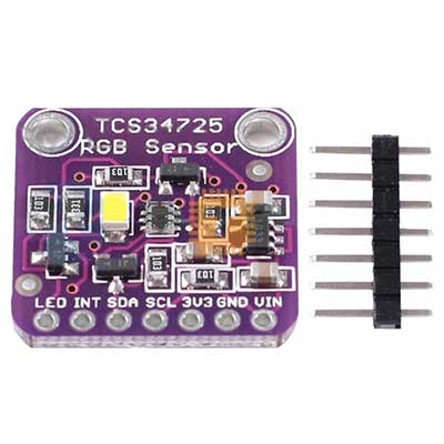 TCS34725 RGB Colour Recognition Sensor Module for Arduino (MD0378)