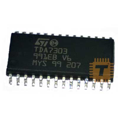 TDA7303 Digital Controlled Audio Processor (IC0195)