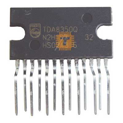 TDA8350Q DC-coupled vertical deflection and East-West output circuit (IC0177)