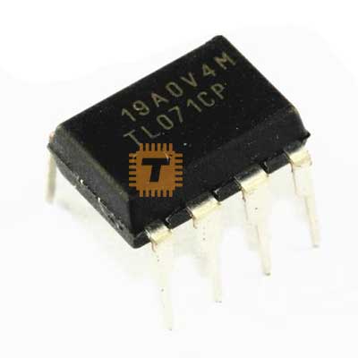 TL071 Low Noise JFET Input General Purpose Operational Amplifier Op-Amp PDIP-8 (IC0202)