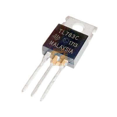 TL783C High-Voltage Adjustable Regulator (1.25V - 125V, 700mA) TO-220 (IC0253)