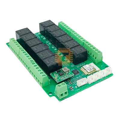 Tuya Multi-function 12-Channel WiFi Relay Module 7-12VDC (MD0876)