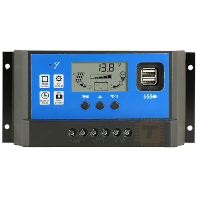 W666-B Solar Charge Controller 40A Auto 12V-24V Built-in Off Grid (BA0246)