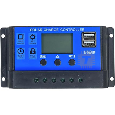 W88-B Solar Charge Controller 20A Auto 12V-24V Built-in Off Grid (BA0244)