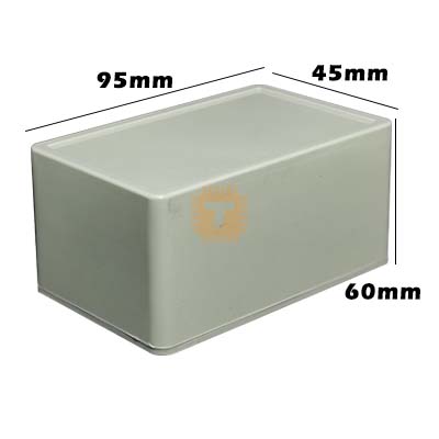 White Box Enclosure Waterproof (95 x 60 x 45mm) No Clamp #9067 (EN0027)