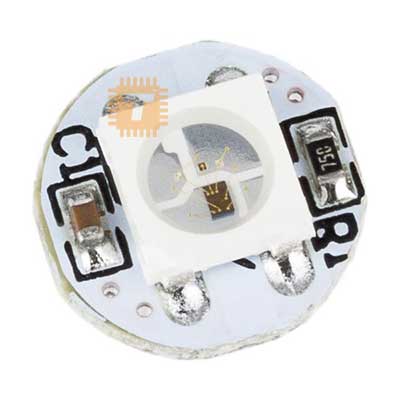 WS2812 5050 RGB Addressable LED Module 1-Bit 5V Round Pixel (LE0058)