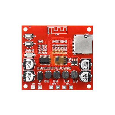 XH-A233 15Wx2 Digital Stereo Audio Amplifier Module Bluetooth 4.2 TF Card 12-24VDC (MD0031)