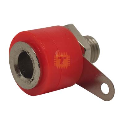 Banana Socket Female Short Red 4mm BS-5-04 (BU0105)