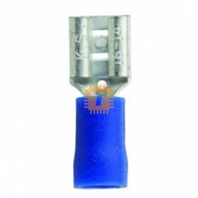 Blue Female Spade Connector FDD2-250 16-14 AWG Battery Lug Blade (TB0008)