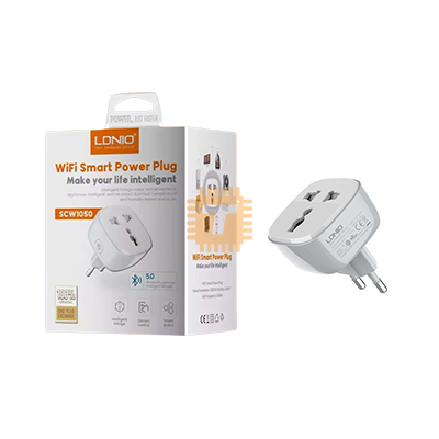 LDNIO SCW1050 Wi-Fi Smart Power Socket Bluetooth 5.0 (TA1669)