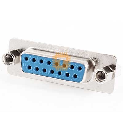 DB15 Female Connector D-SUB 2-line (CN0009)