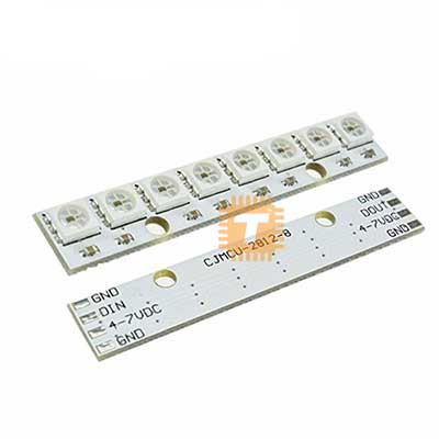 WS2812 5050 RGB Addressable LED Module 8-Bit 5V Line Pxel (LE0063)