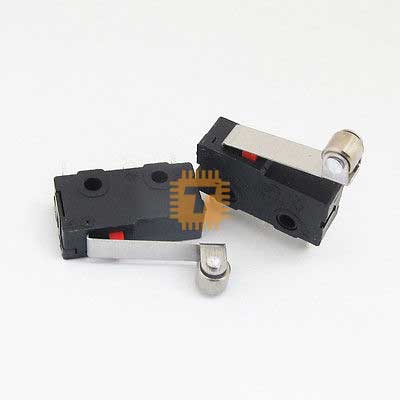 Micro Limit Switch with 20mm Roller Lever 5A 250VAC (BU0037)