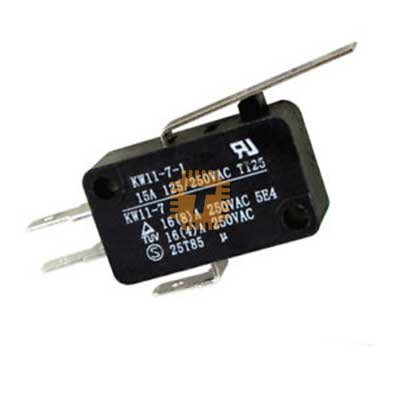 Micro Limit Switch with 25mm Lever 15A 250VAC (BU0035)