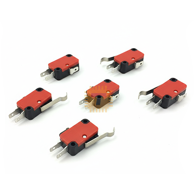 Micro Limit Switch with 25mm Lever Curve 15A 250VAC (BU0070)