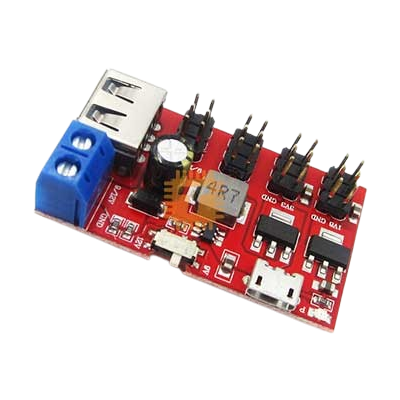 Micro USB 5V to 1.8V/3.3V/5V/9V/12V Power Module Breakout DC to DC (MD0231)