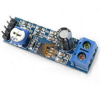 LM386 Mini Audio Amplifier Module DC 5V-12V (MD0173)