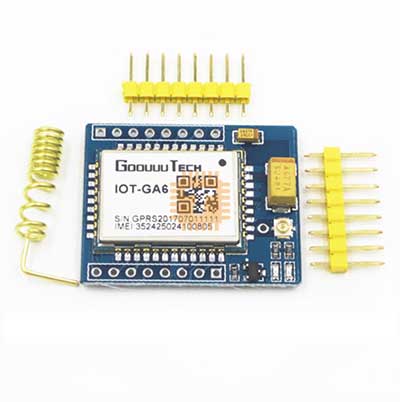 Mini A6 GSM GPRS Quad-band Module with Antenna (MD0151)