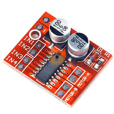 Mini Dual DC H-Bridge Speed Controller Motor Driver Module 2-10VDC MX1508 MX1616 (MD0356)