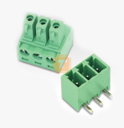 5.08mm Pitch 3-Pin 3-way Pluggable Screw Terminal Block PCB Mount (TB0024)