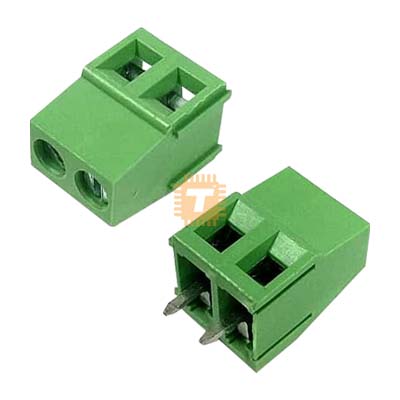 KF128V 5.08mm Pitch 2-Pin 2-Way Screw Terminal Block PCB Mount (Big) (TB0036)