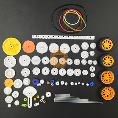 Plastic Gears Cog Wheels Kit (Approx. 82 Pcs) (RB0275)