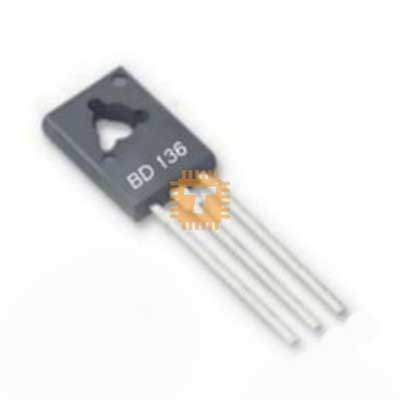 BD136 PNP Power Transistor 45V 1.5A (DI0172)