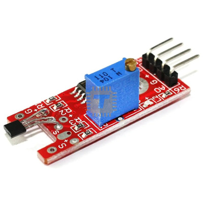 49E Hall Effect Switch Speed Counting Position Sensing Module with Adjustable Range (MD0862)