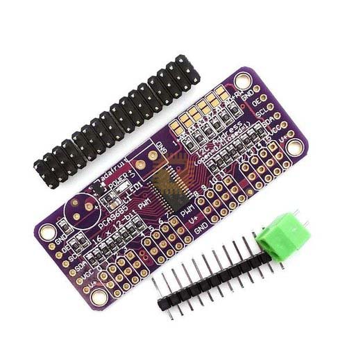 PCA9685 16-Ch 12-bit PWM I2C Servo Motor Driver Module for Arduino (MD0223)