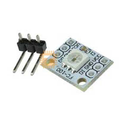 WS2812 5050 RGB Addressable LED Module 1-Bit 5V Square Pixel (LE0057)