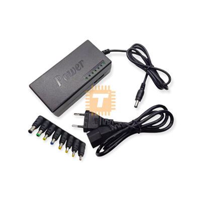 Universal Notebook Adjustable Power Adapter 12-24V 96W with 8 Connectors (PS0091)
