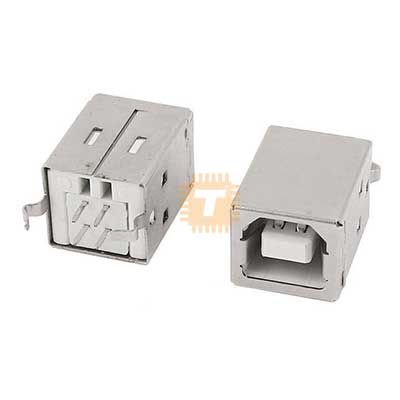 USB Socket Female Type B Vertical (CN0023)