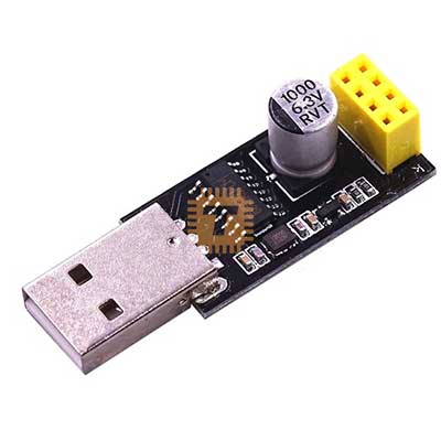 USB to ESP8266 ESP-01 Interface Module (MD0196)