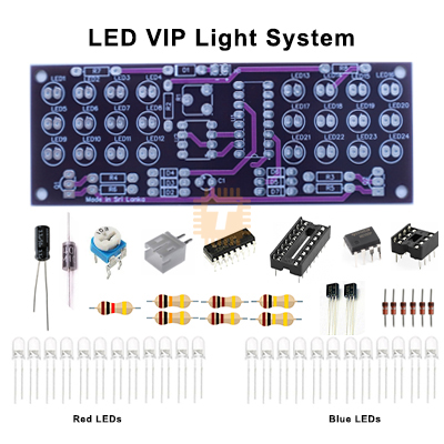 VIP Lights Circuit DIY (Made by Skytronic) (EL0007)