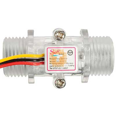 S201C Water Flow Sensor 1-30L/min 1.75MPa 0.5inch (MD0215)