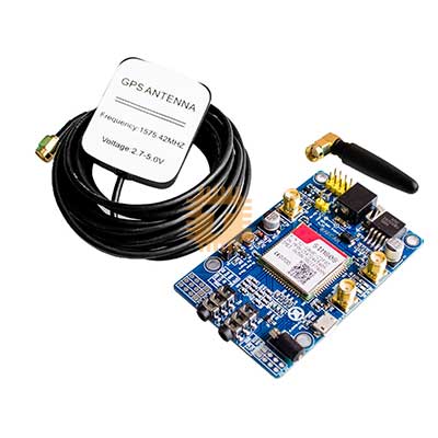 SIM808 Quad-Band GSM GPRS GPS BT Development Board with GPS Antenna (MD0149)