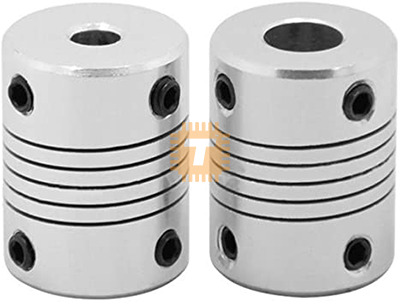 Aluminium Flexible Coupling 5x8mm D19L25 (MT0094)