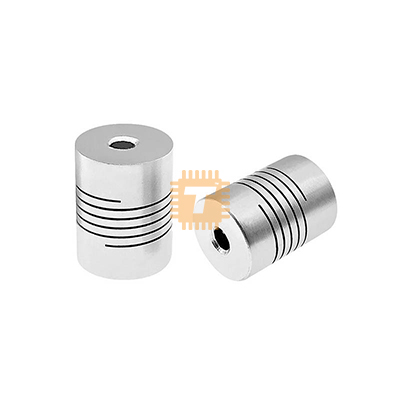 Flexible Coupling Aluminium Jaw Shaft D19xL25 5x5mm (MT0367)