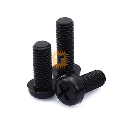 M3 Black Nylon Bolt 15mm (TA1049)