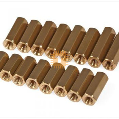 M3 Copper Stud 10mm Female-Female Spacer Hexagonal Hollow Column Standoff Pillar (TA0460)