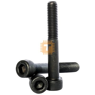 M5 Allen Bolt 50mm Black Grade 12.9 Alloy Steel Hex Socket Head Cap Screw (TA1598)