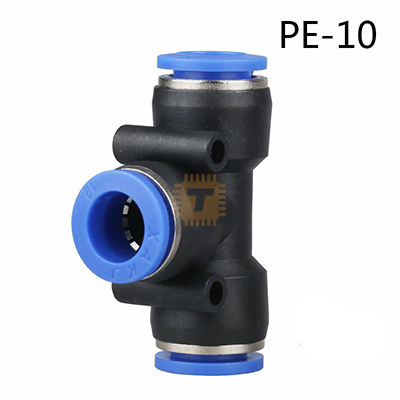 Pneumatic 10mm PE T Connector (MT0190)