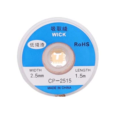 Solder wick Desoldering braid 2.5mm (TA0086)