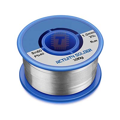Solder Wire Lead Roll 65/35 1.0mm 200g High Quality (TA0790)
