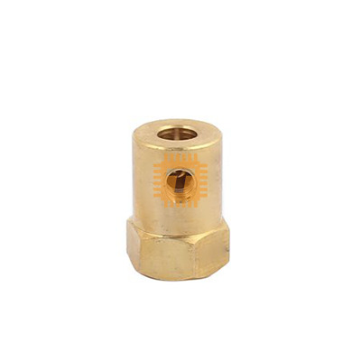 Tyre Wheel Brass Hex Coupler 5mm (RB0102)