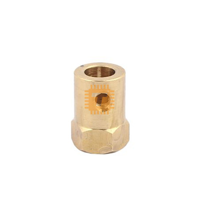 Tyre Wheel Brass Hex Coupler 7mm (RB0104)