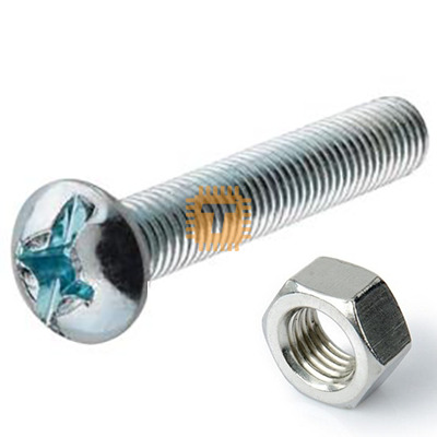 M3 Bolt & Nut 3x12mm (Approx. 10pcs) (NB0005)