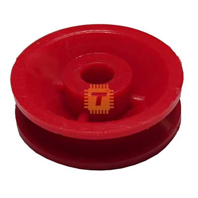 Plastic Belt Pulley Wheel DxT: 17x5mm Hole D: 2mm (RB0056)