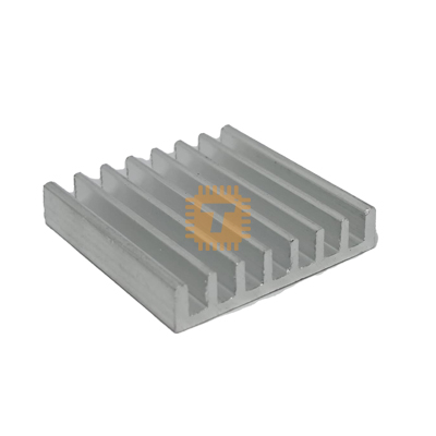 Aluminum Heat Sink 25x25x5mm for Amplifier ICs (TA1319)